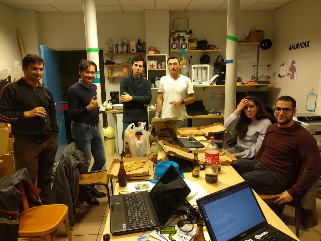 Meetup traduction au petit fablab de Paris